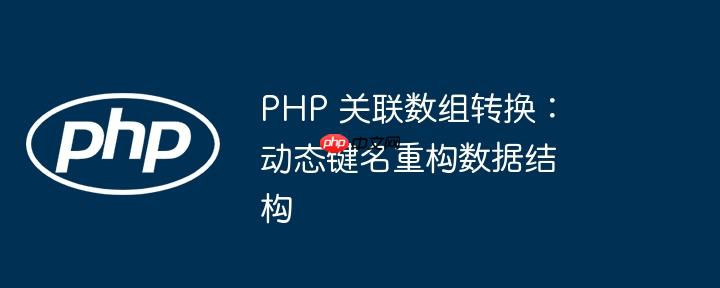 php 关联数组转换：动态键名重构数据结构