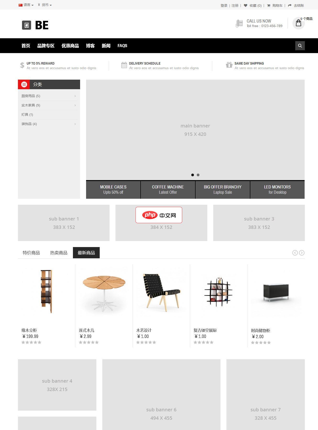 MyCnCart开源B2C电子商务程序