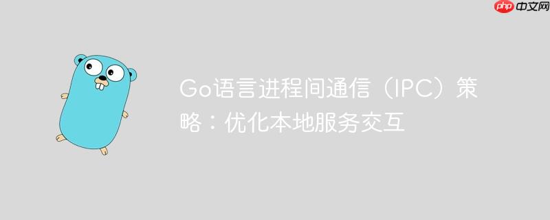 Go语言进程间通信（IPC）策略：优化本地服务交互