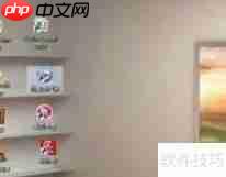 3D书柜桌面设置教程