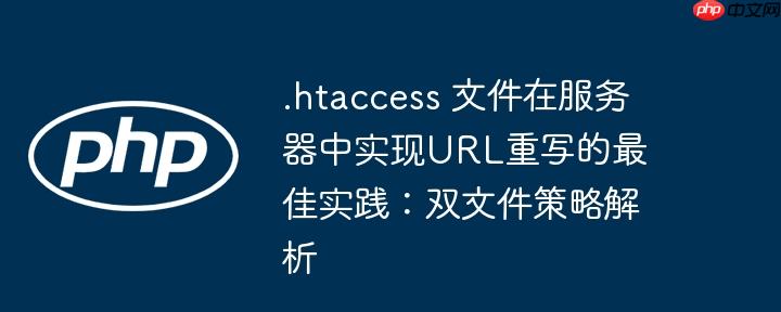 .htaccess 文件在服务器中实现URL重写的最佳实践：双文件策略解析