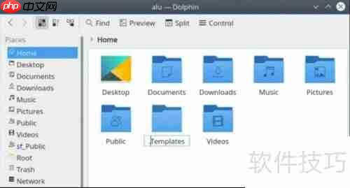 Dolphin文件管理器配置指南