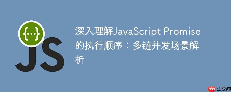深入理解JavaScript Promise的执行顺序：多链并发场景解析