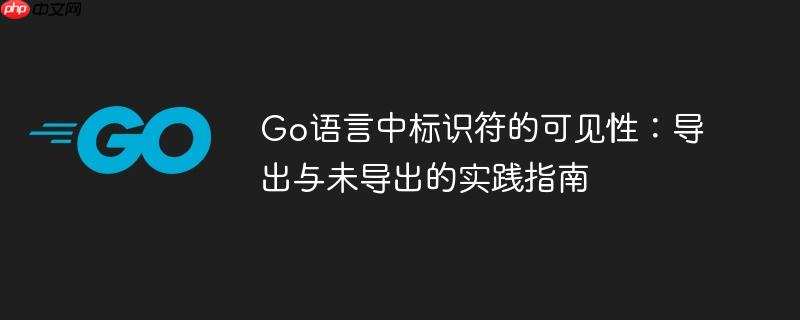 Go语言中标识符的可见性：导出与未导出的实践指南