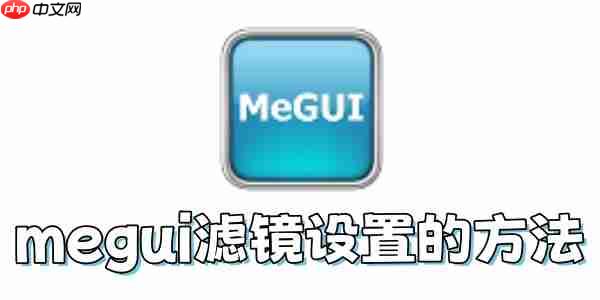 megui滤镜怎么设置？megui滤镜设置的方法