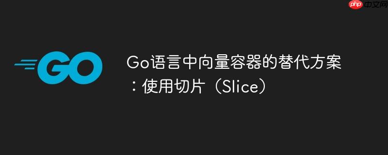 Go语言中向量容器的替代方案：使用切片（Slice）