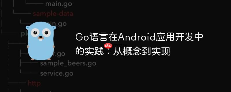 Go语言在Android应用开发中的实践：从概念到实现