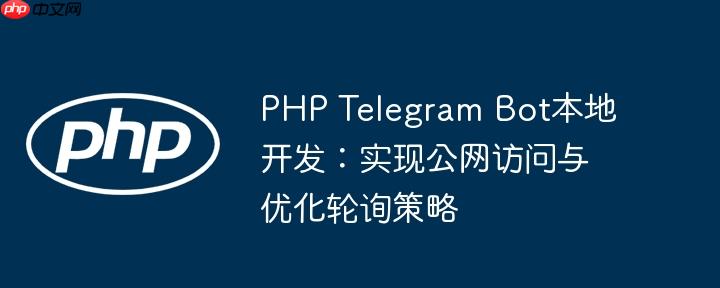 PHP Telegram Bot本地开发：实现公网访问与优化轮询策略