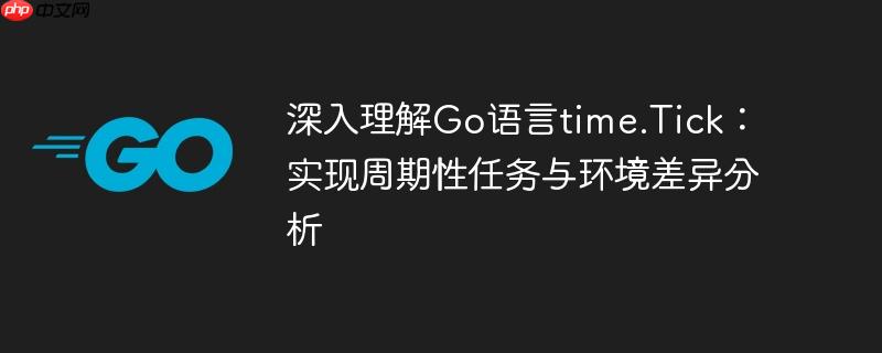 深入理解Go语言time.Tick：实现周期性任务与环境差异分析