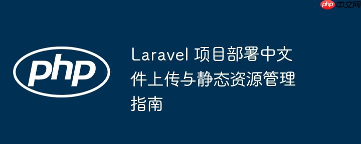 Laravel 项目部署中文件上传与静态资源管理指南