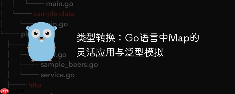 类型转换：Go语言中Map的灵活应用与泛型模拟