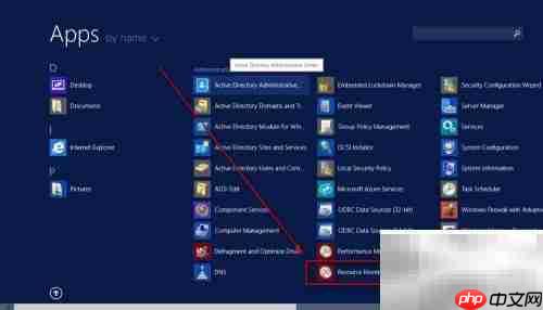 Server 2012开启资源监视器方法
