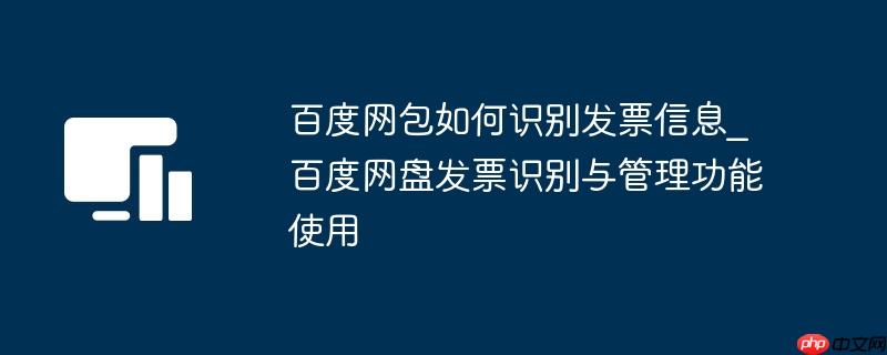 百度网包如何识别发票信息_百度网盘发票识别与管理功能使用