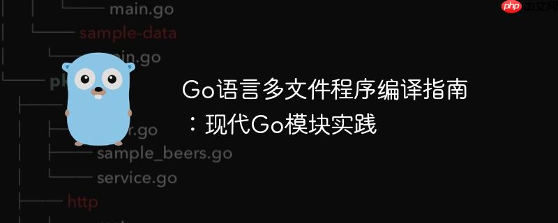 Go语言多文件程序编译指南：现代Go模块实践
