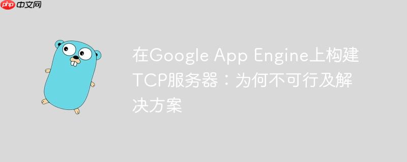 在Google App Engine上构建TCP服务器：为何不可行及解决方案