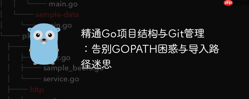 精通Go项目结构与Git管理：告别GOPATH困惑与导入路径迷思