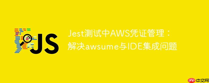 Jest测试中AWS凭证管理：解决awsume与IDE集成问题