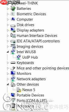 Nexus 5 ADB与MTP驱动安装