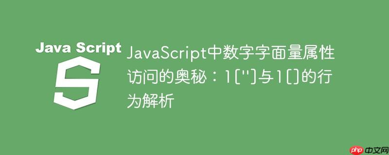 JavaScript中数字字面量属性访问的奥秘：1['']与1[]的行为解析