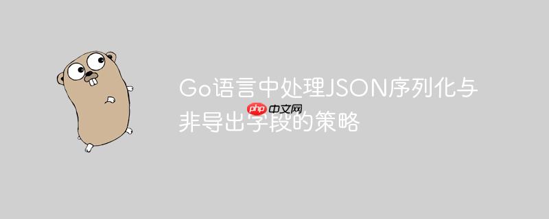 Go语言中处理JSON序列化与非导出字段的策略