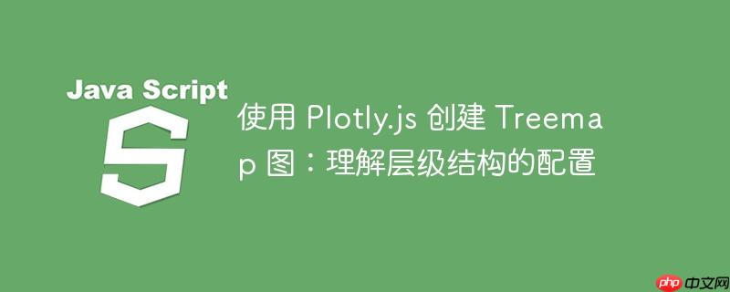 使用 Plotly.js 创建 Treemap 图：理解层级结构的配置