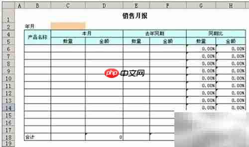 勤哲Excel同期比教程