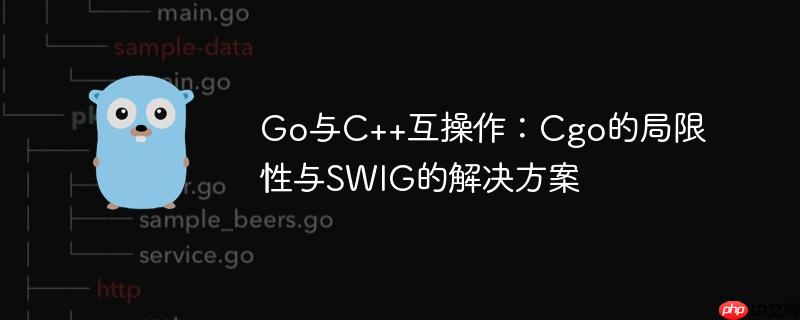 Go与C++互操作：Cgo的局限性与SWIG的解决方案