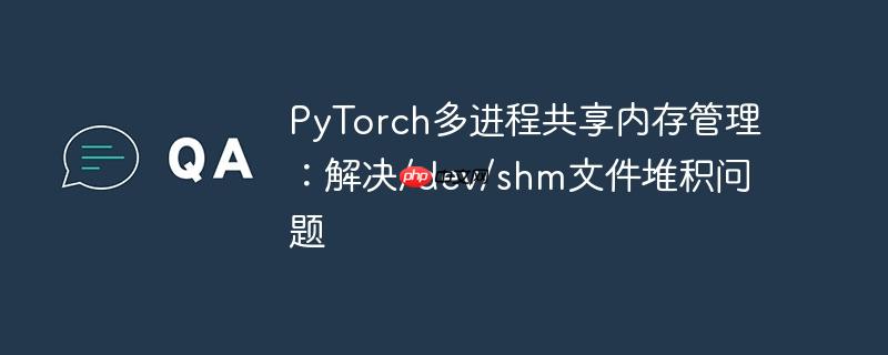pytorch多进程共享内存管理：解决/dev/shm文件堆积问题