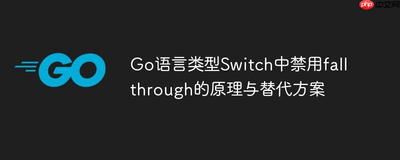 Go语言类型Switch中禁用fallthrough的原理与替代方案