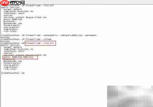 Linux开放防火墙端口指南