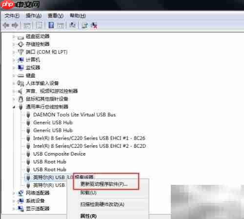 USB驱动更新方法