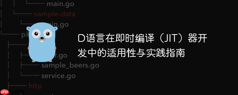 D语言在即时编译（JIT）器开发中的适用性与实践指南