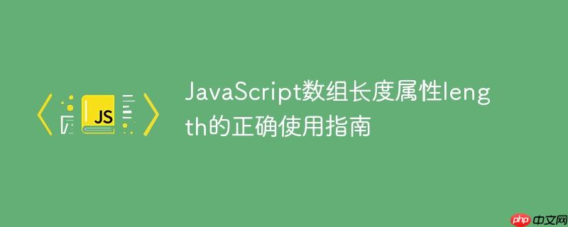 JavaScript数组长度属性length的正确使用指南