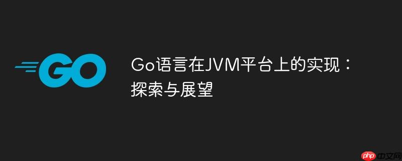 Go语言在JVM平台上的实现：探索与展望