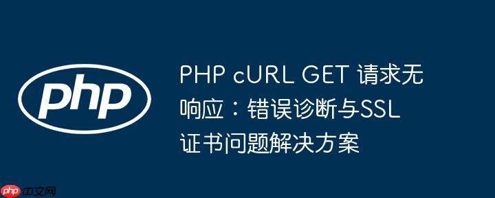 PHP cURL GET 请求无响应：错误诊断与SSL证书问题解决方案