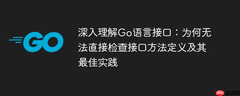 深入理解Go语言接口：为何无法直接检查接口方法定义及其最佳实践