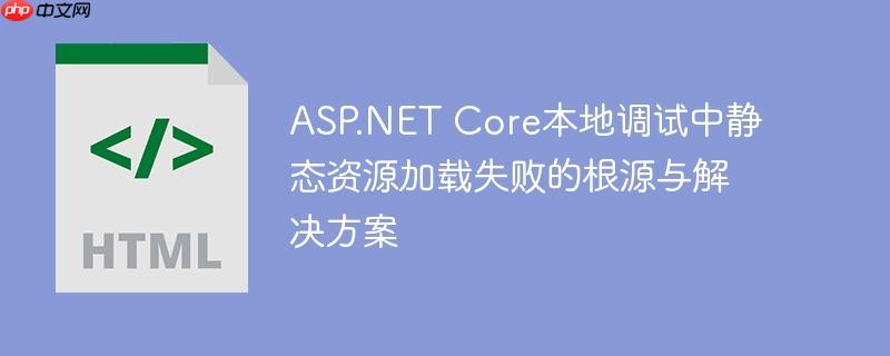 ASP.NET Core本地调试中静态资源加载失败的根源与解决方案