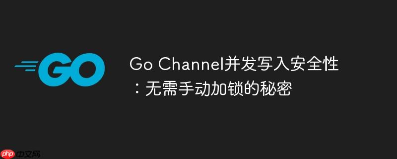 Go Channel并发写入安全性：无需手动加锁的秘密