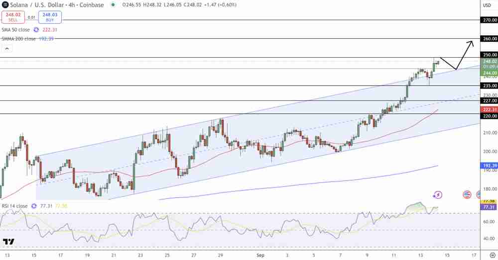 2025年Solana价格预测：SOL周涨21.6%后　投资者正关注的关键数据点