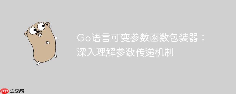 Go语言可变参数函数包装器：深入理解参数传递机制