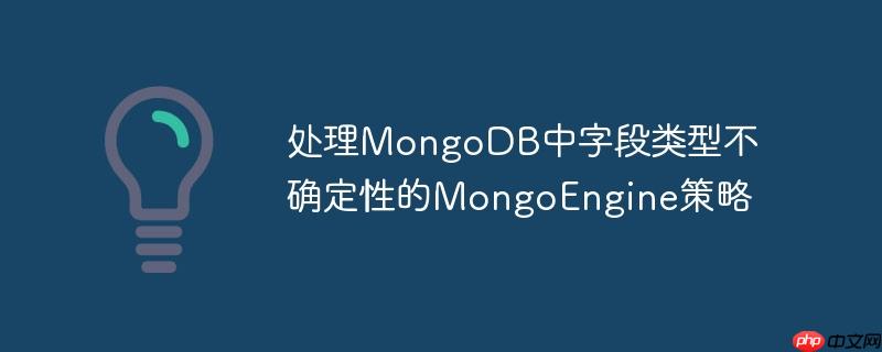 处理MongoDB中字段类型不确定性的MongoEngine策略
