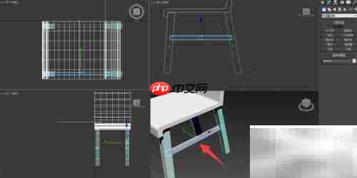 3DS Max制作木质靠背椅