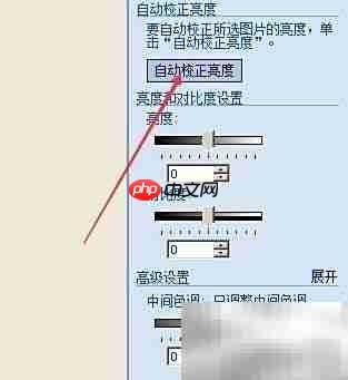 自动调亮照片：Picture Manager技巧