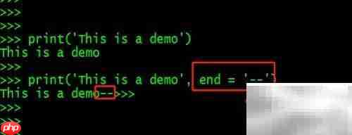Python print高级技巧
