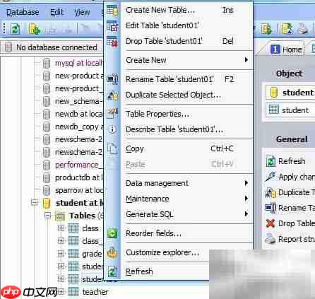 Maestro删除数据库表教程