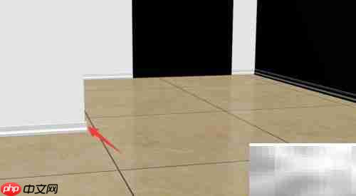 3DS Max制作房间踢脚线