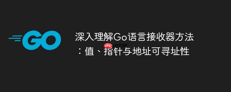 深入理解Go语言接收器方法：值、指针与地址可寻址性