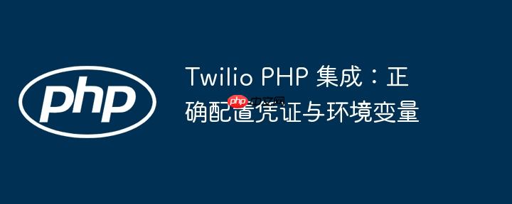 Twilio PHP 集成：正确配置凭证与环境变量