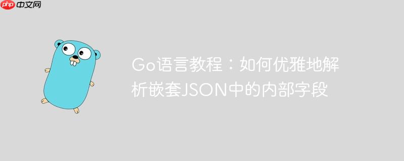 Go语言教程：如何优雅地解析嵌套JSON中的内部字段