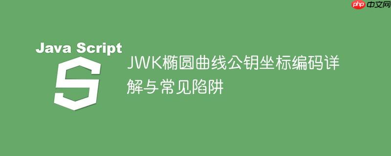 JWK椭圆曲线公钥坐标编码详解与常见陷阱